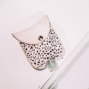 Alter’d State Almond Latte Polka Dot Hand Sanitizer Case